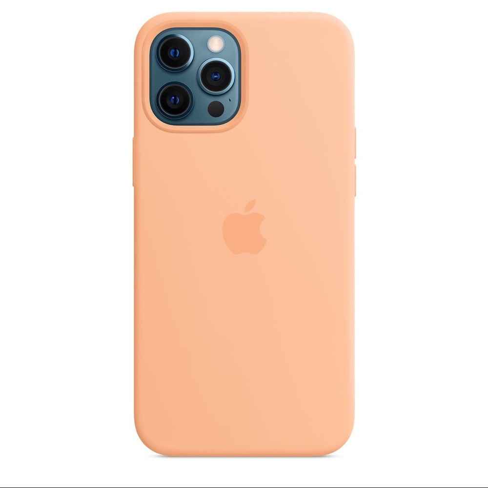 Apple iPhone 12/12 Pro Silicone Case Cantaloupe